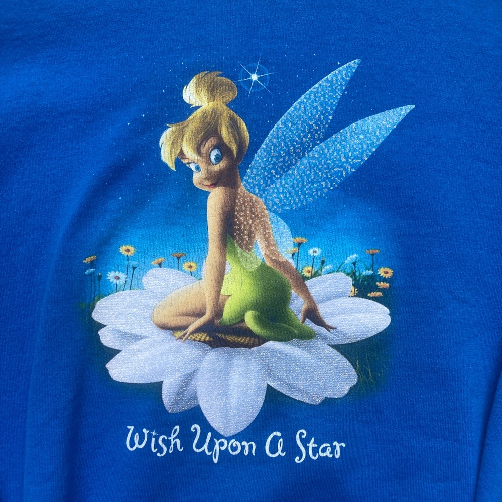 Vintage 90s Tinker Bell Disney Crewneck Sweater - Picture 5 of 6